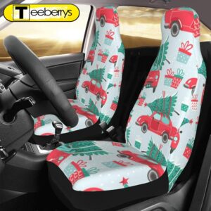 Christmas Truck Tree Car Seat…