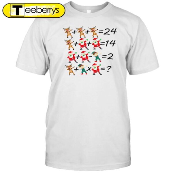 Christmas Vibes Mathematics Teacher Shirt