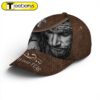 Classic Leather Style Faith Over Fear Baseball Cap