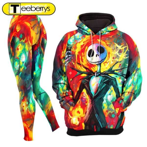 Colorful Paint Nightmare Art Combo Hoodie and Leggings Gift Xmas