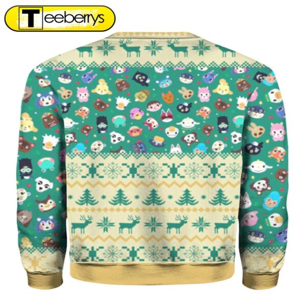 Cozy & Festive Animal Crossing Ugly Christmas Sweater – Embrace the Holiday Spirit