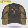 Cross Wooden Baseball Cap – Christian Hats for Men and Women