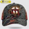 Crown Of Thorns Cross Scarf Baseball Cap – Christian Hats for Men and Women