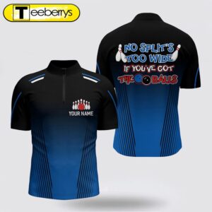 Custom Blue Bowling Shirt, Bowling…