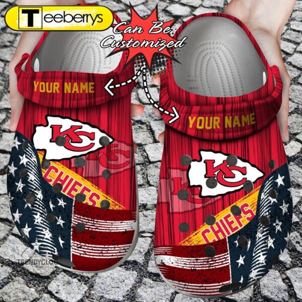 Custom Chiefs New Clog Shoes