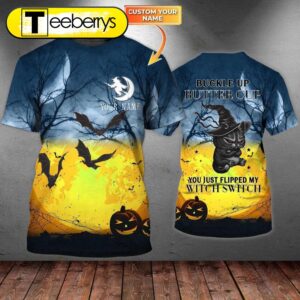 Customized Name 3D Halloween Shirt,…