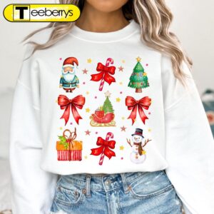 Cute Christmas Trendy Santa Christmas…