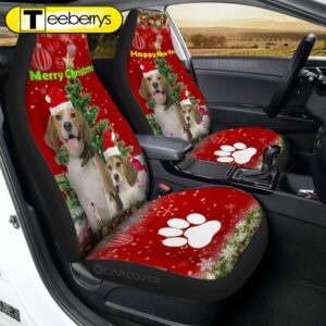 Cute Xmas Beagles Car Seat…