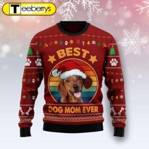 Dachshund Best Dog Mom Ugly…