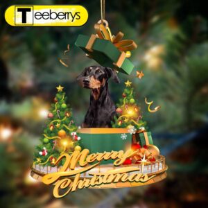 Doberman – Merry Christmas Dog…