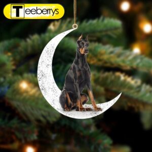 Doberman Sit On The Moon…