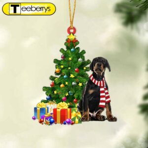 Dobermann Pinscher-Christmas Star Hanging Christmas…