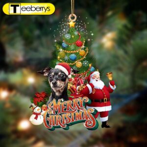 Dobermann-Christmas Tree&Dog Hanging Christmas Plastic…