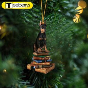 Doberman-Sit On The Book Two…