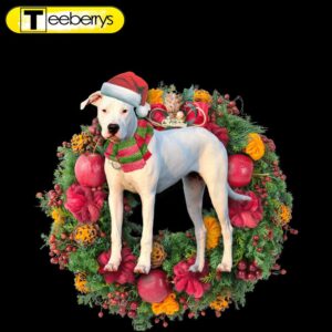 Dogo Argentino Christmas Christmas Plastic…