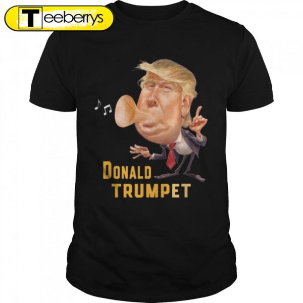 Donald Trump Trumpet Funny Music Cute Musicians Christmas Shirt