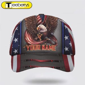 Eagle Ameriacan Custom Name Baseball…