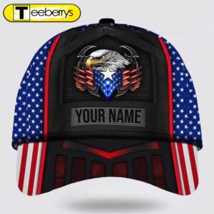 Eagle America Patriotic Baseball Cap…