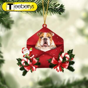 English Bulldog Christmas Letter Christmas…