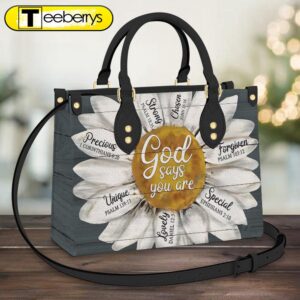 Faith Daisy Leather Bag –…