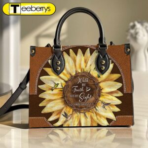 Faith Sun Flower Leather Bag…