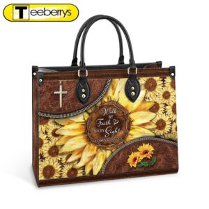 Faith Sunflower Leather Bag –…