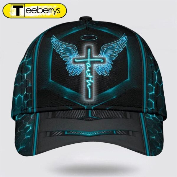 Faith Wing Baseball Cap – Christian Hats for Men and Women