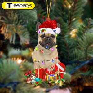 Fawn French Bulldog-Dog Be Christmas…