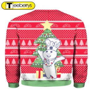 Festive Doughboy Christmas Sweater Cozy and Cheerful Attire for the Holidays