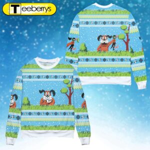 Festive Duck Hunt Christmas Sweater…