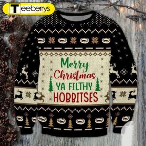 Festive Filthy Hobbitses Christmas Sweater…