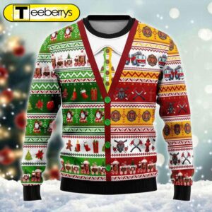 Firefighter Xmas Ugly Sweater