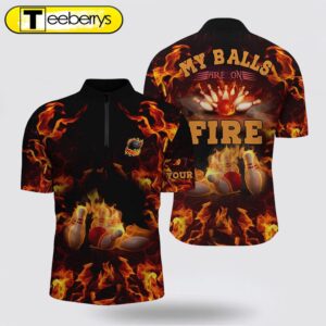 Flame Bowling Shirt Custom My…