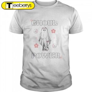 Flower Ghost Halloween T-Shirts