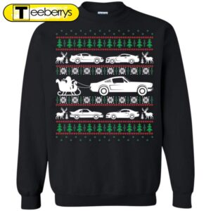 Ford Mustang Ugly Christmas Sweater…