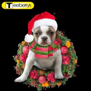 French Bulldog Christmas Christmas Plastic…