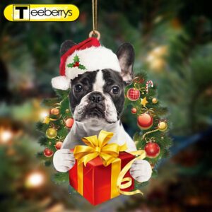 French Bulldog-Dogs Give Gifts Hanging…