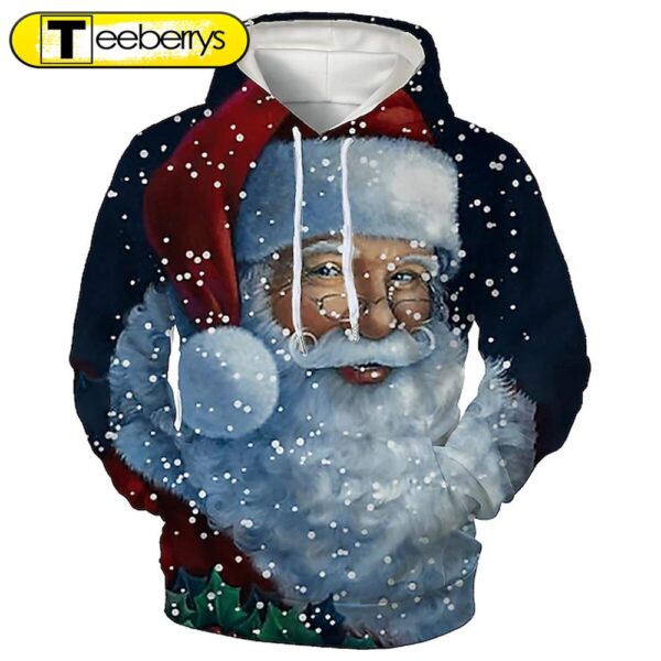 Friendly Santa Claus Christmas 3D Shirt – Gift For Xmas