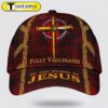 Fully Vaccinated By The Blood Of Jesus Cross Nails Baseball Cap – Christian Hats for Men and Women