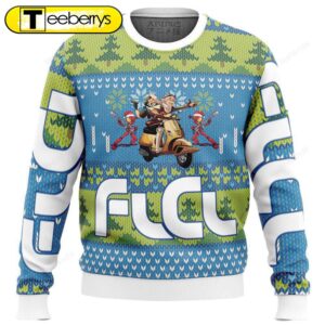 Funky FLCL Christmas Sweater Cozy…