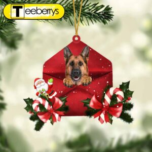 German Shepherd Christmas Letter Christmas…