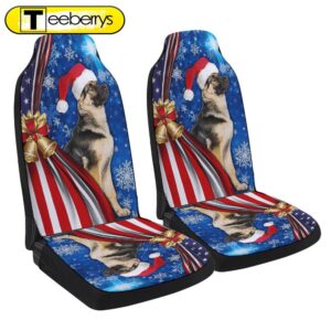 German Shepherd Christmas Seat Cover…