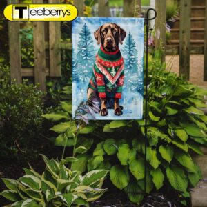 German Shorthaired Pointer Christmas Garden…