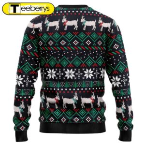 Get Festive with a Stylish Goat Christmas Sweater - Perfect for Holiday Celebrations