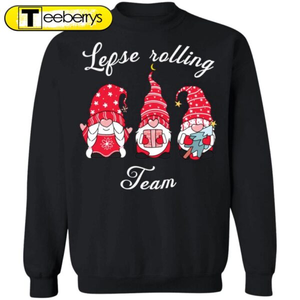 Get Festive with Lefse Rolling Team Gnome Christmas Sweater