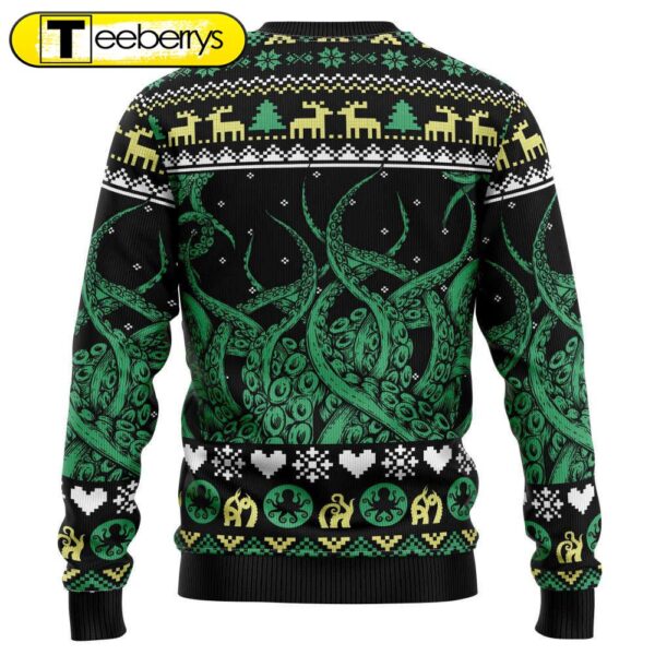 Get Festive with our Octopus Christmas Sweater – Perfect for Holiday Fun