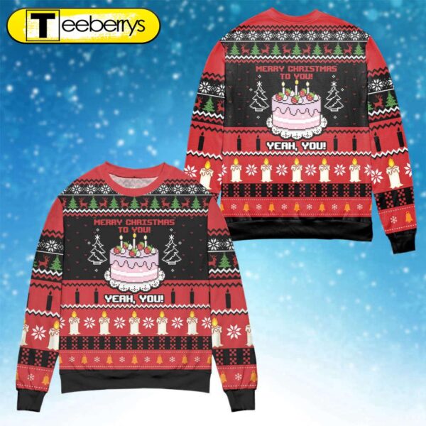 Get Festive with Sixteen Candles Christmas Sweater – Limited Edition