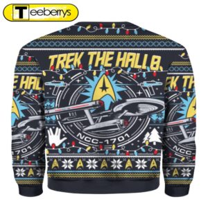 Get Festive with Star Trek Ugly Christmas Sweater – Geeky Holiday Apparel