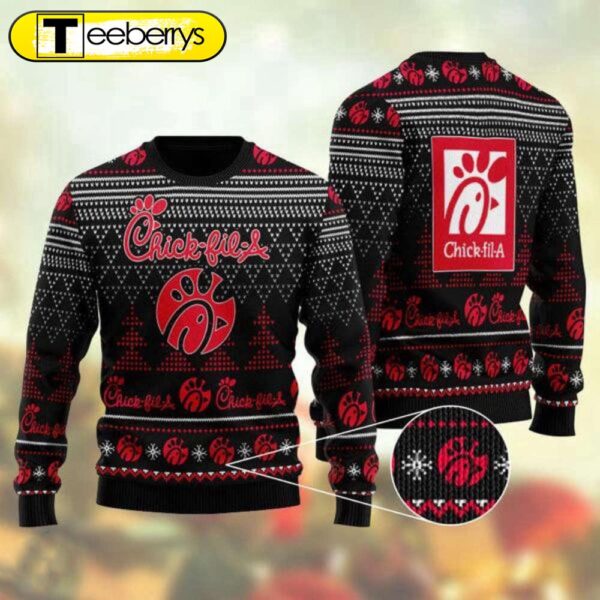 Get Festive with the Black Chick-Fil-A Ugly Christmas Sweater