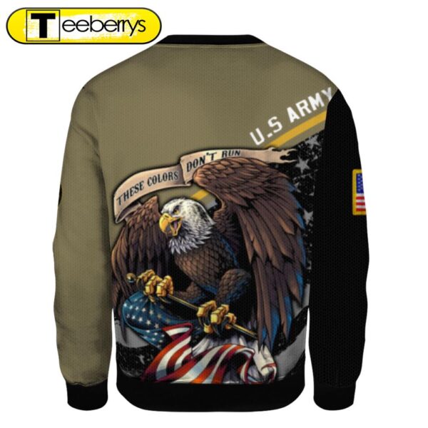 Get Festive with the US Army Eagle Christmas Sweater